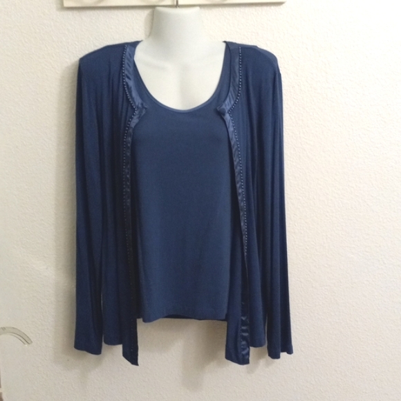 Sapphire Blue Shell/Jacket Set - Picture 4 of 6